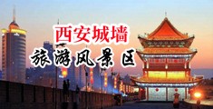 操白嫩的美女中国陕西-西安城墙旅游风景区